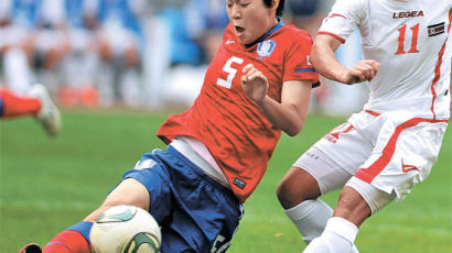 [사진] 2011년 남북 여자축구 대결