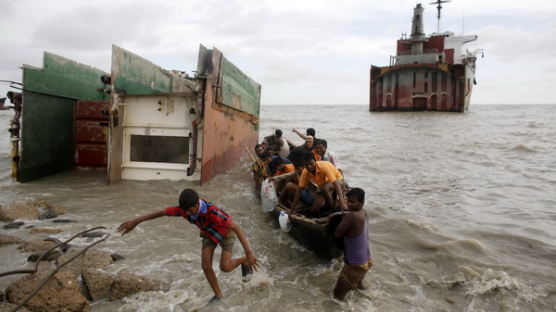 [사진] 방글라데시 선박해체 작업