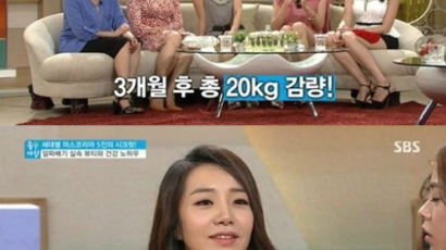 박샤론 20kg 감량, 3개월 만에 17㎏ 감량한 비법은? 