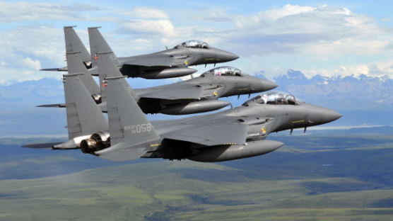 [사진] 대한민국 공군 F-15K 편대, 레드플래그 알래스카 적응훈련