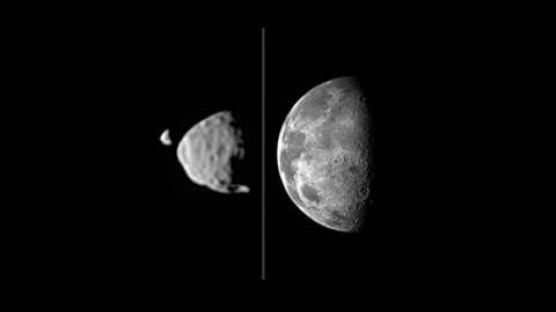 화성의 달 포착한 큐리오시티 "신비로워"