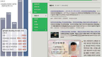 "주민증 위조해 드립니다" 사기 판치는 네이버·다음