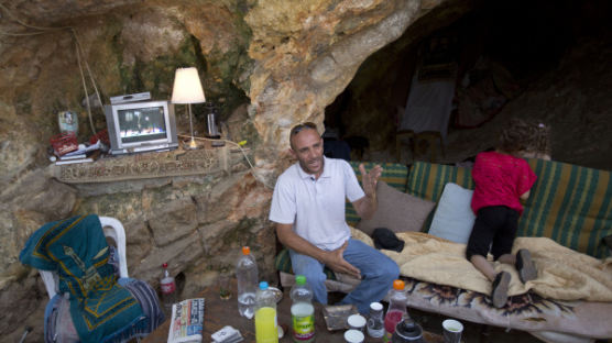 [사진] 동굴에서 사는 팔레스타인 주민