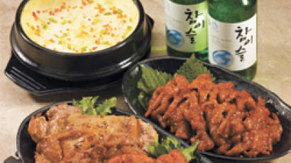 숯불애장닭, '놀부' 26년 노하우로 숯불닭갈비 선보입니다