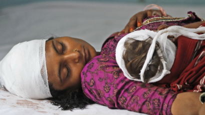 [사진] 인도 힌두교와 무슬림 주민간 충돌 28명 사망