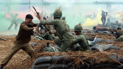 [사진] 6.25전쟁 ‘낙동강 칠곡전투’ 재연행사