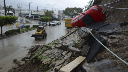 [사진] 멕시코 태풍 피해, 12명 사망
