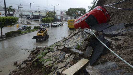 [사진] 멕시코 태풍 피해, 12명 사망