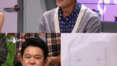박형식 김구라 초상화, "삶이 묻어난다"…팔자주름까지 포착