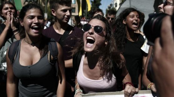 [사진] 그리스 '또 대규모 시위'