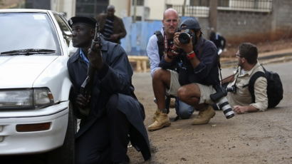 [사진] 진압 단계인 케냐 인질테러 사건 