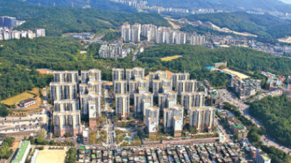 성남 중앙동 힐스테이트 1·2차, 주변에 학교 밀집 … 조경 면적 47%로 환경 쾌적