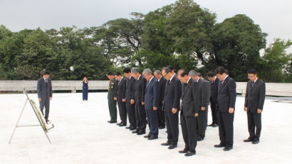 [사진] 아웅산묘소 폭탄테러 30주기 미얀야 현지 추모식