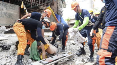 [사진] 필리핀 지진발생 사망자 발생
