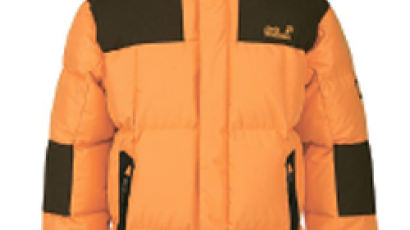 잭울프스킨 담레이 다운재킷, 자연 방목한 거위털 사용 … 복원력 높여