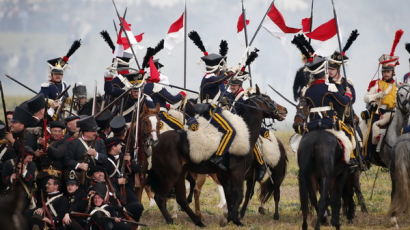 [사진] 나폴레옹 프랑스군과 유럽연합군 전투재현 행사