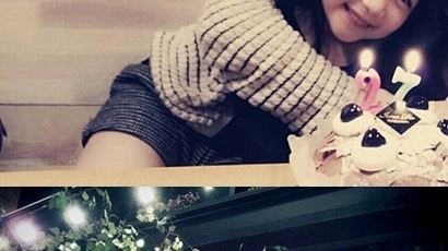 박하선 이채미 생일파티 인증사진, "웃는 모습이 닮았어, 훈훈한 모녀지간"