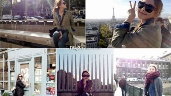 정유미 파리 여행, 파리에서도 우월한 미모…"정준영 부럽다"