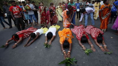 [사진] 힌두교 축제 '차트 푸자(Chatt Puja)'