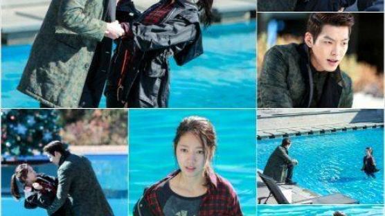 상속자들 박신혜 김우빈 "물에 빠져서 연기에 집중, 박신혜의 수중연기 "