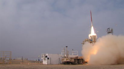 [사진] 이스라엘 ‘스터너 미사일’ 발사 