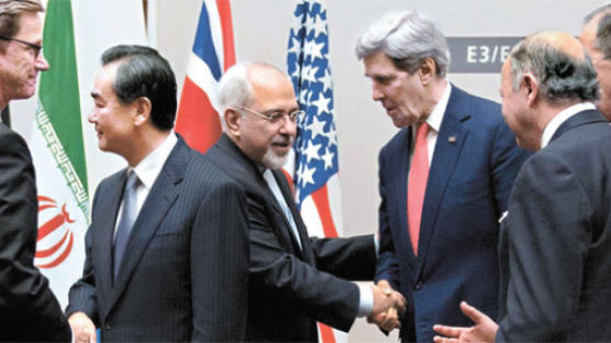 [사진] 이란 핵협상 10년 만에 타결