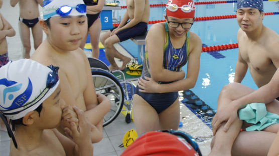 [사진] 장애인수영 국가대표와 함께하는 일일수영교실