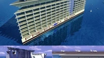 현대판 노아의 방주, 10조원 짜리 초대형 해상 도시 건설…왜?