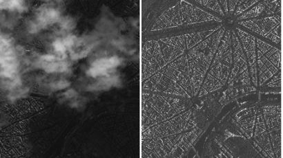 아리랑 5호 에펠탑 촬영, 짙은 구름에도 ‘또렷’ 기술력에 감탄