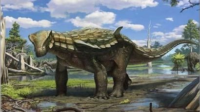 1억년 전 갑옷 공룡, "육식 공룡도 도망갈 외모…" 반전 식성