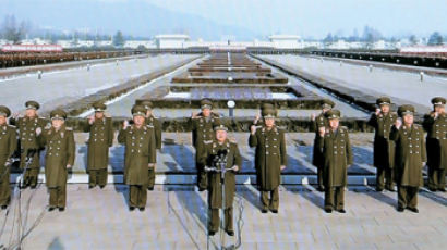 [사진] 북한군 충성맹세모임