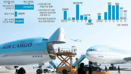 대한항공, 에쓰오일 지분·항공기 팔아 3조5000억 마련한다