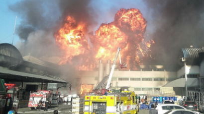 [사진] 대전4공단 공장 화재발생