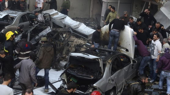 [사진] 베이루트 차량 폭탄테러 