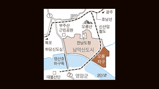 남악에 인구 2만 도시 하나 더