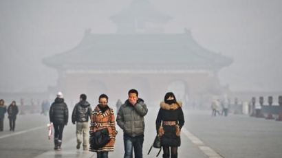 베이징서 처음으로 PM2.5감소폭 정무보고서에 기입