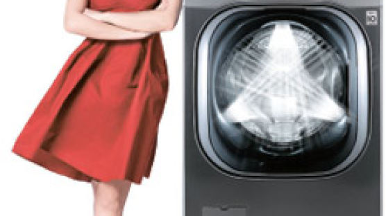 LG트롬·LG휘센, 두드리기·비비기· 전 세계 1000만 대 팔린 '6모션 세탁기'