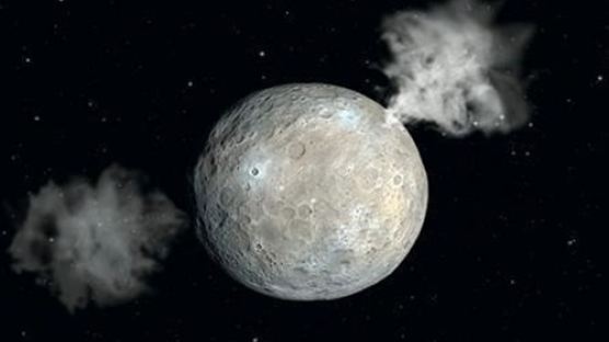 수증기 내뿜는 소행성 "설마 외계 생명체가 저기에?"
