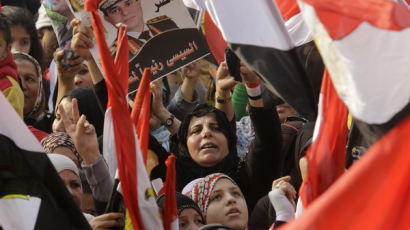 [사진] 이집트 시민혁명 3주년 시위