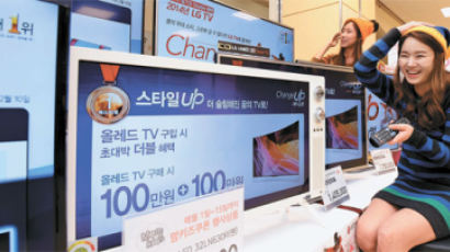 [사진] 스포츠의 해 맞아 TV 판매 급증