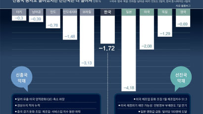 실물로 번지는 통화위기 … 한국, 신흥국 수출 비상