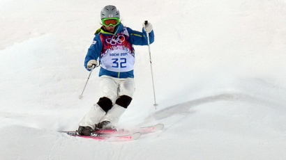 [사진 sochi] 스키 여자모굴 예선경기 참가한 서지원 선수