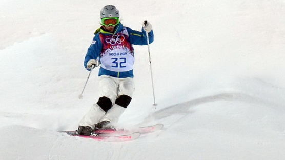 [사진 sochi] 스키 여자모굴 예선경기 참가한 서지원 선수