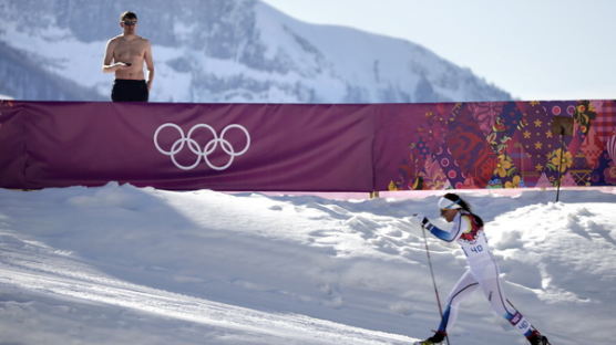 [사진 sochi] 반팔입고 동계올림픽 참가