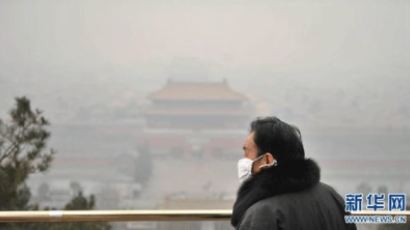 中중동부 지역의 대기오염권 98만 평방 킬로미터 달해