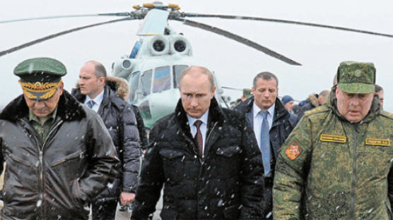 푸틴 "파병은 최후 수단 … 크림반도 합병 고려 안 해"
