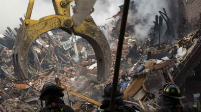 [사진] '뉴욕 맨하튼 빌딩 폭발' 현재 사고 현장은
