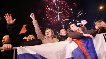 [사진] 크림반도 러시아 귀속 사실상 확정