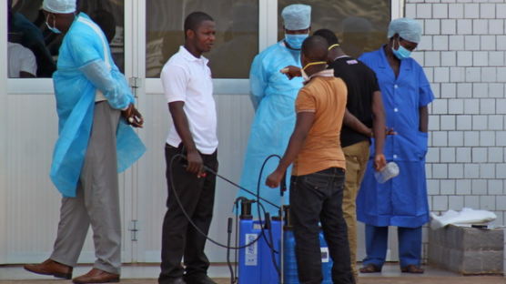 [사진] 서부아프리카 에볼라 바이러스 급속 확산