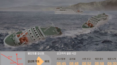 [총체적 부실 보고서 ② 침몰] 초보가 몰았다 … 경력 1년 항해사 난코스서 90도 급커브